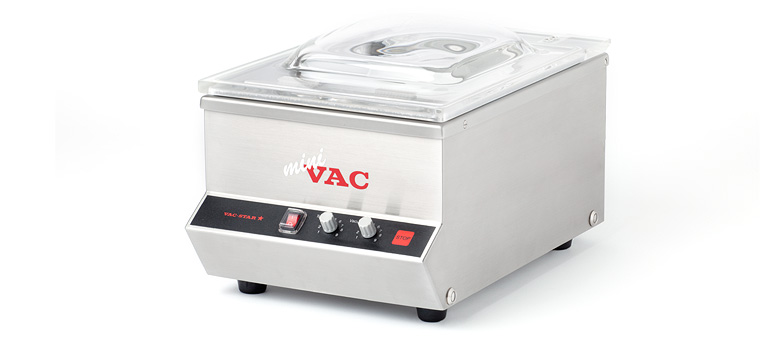 Der MiniVac von Vac-Star ist das kleinste Profi-Kammer-Vakuumiergerät am Markt. Geeignet für Gastronomie, Metzgerei, Jäger, Fischer oder den ambitionierten Privatanwender. Fleisch, Geflügel, Fisch, Wildbret, Wurst, Käse, Teigwaren, Suppen, Soßen oder […]
